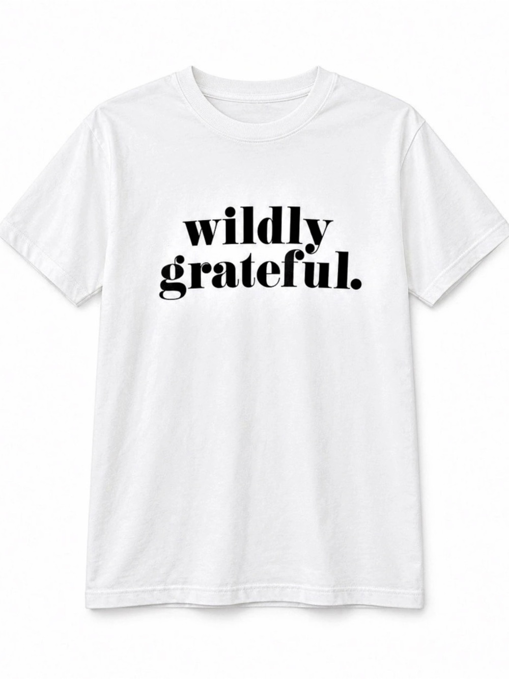 Lotus Fashion Graphic Short Sleeve Tee in White
